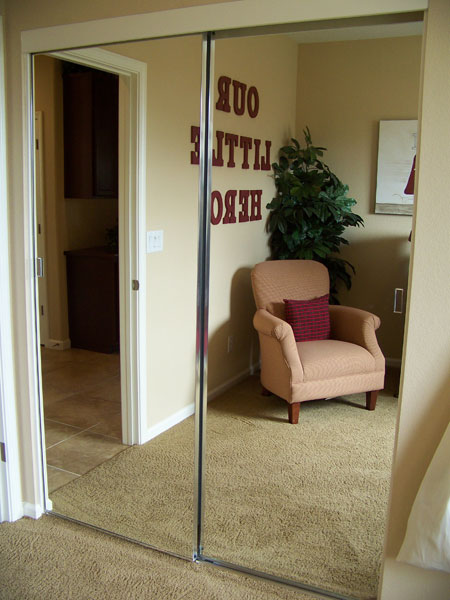 Mirror Sliding Closet