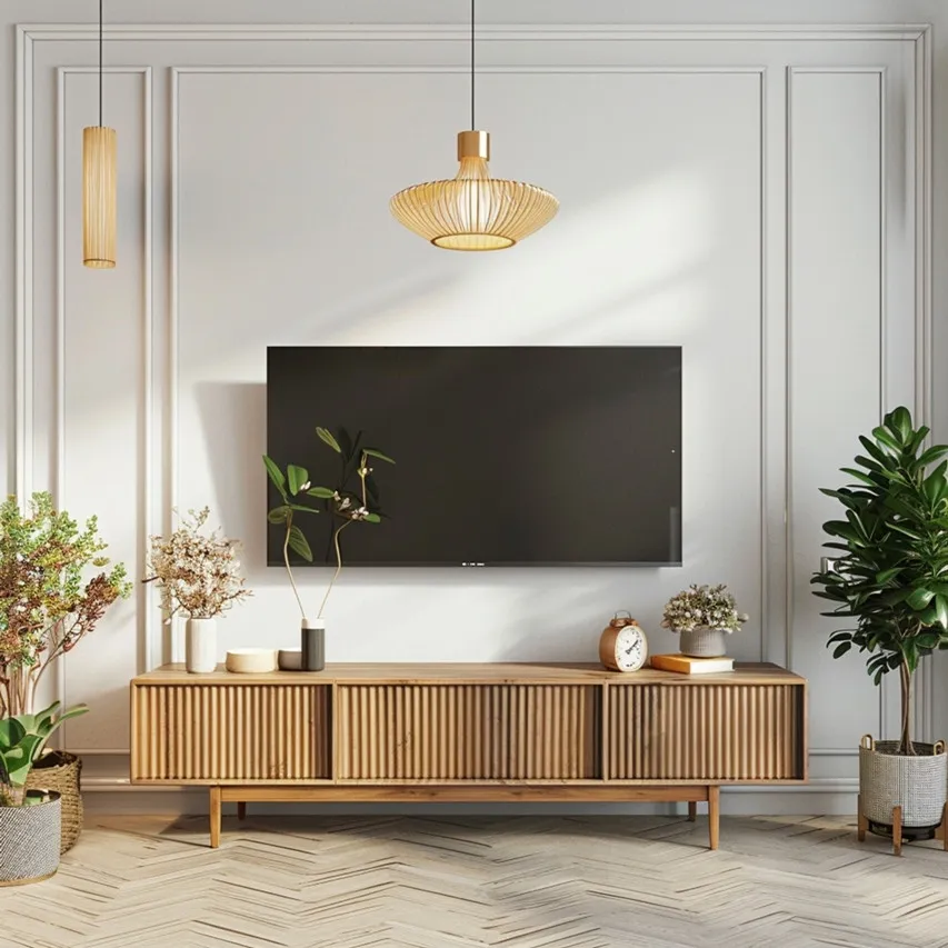 mockup-tv-wall-mounted-with-decoration-living-room